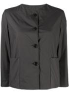 Aspesi Cropped Button-up Jacket - Grey