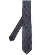 Boss Hugo Boss Geometric Embroidered Tie - Black