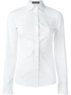 Dolce & Gabbana Classic Shirt, Women's, Size: 38, White, Cotton/spandex/elastane