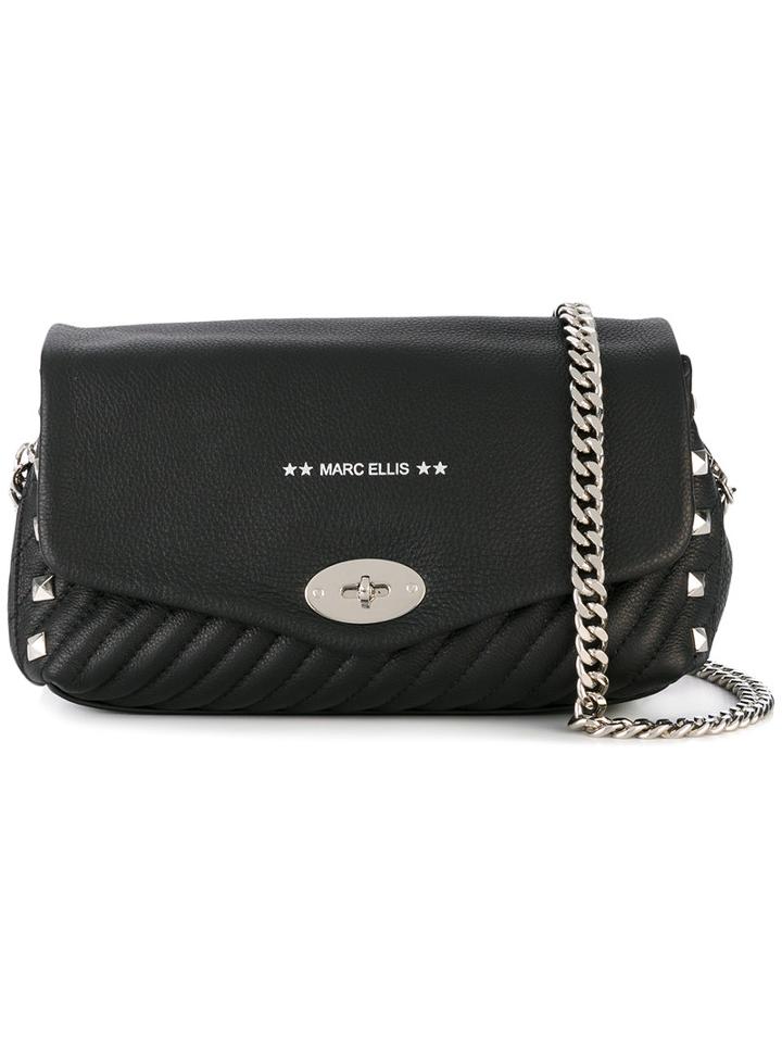 Marc Ellis - Emylie Shoulder Bag - Women - Leather - One Size, Black, Leather