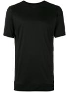 Devoa Short Sleeve T-shirt, Men's, Size: 2, Black, Silk/rayon/cotton