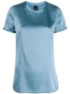 Pinko Satin Stretch T-shirt - Blue
