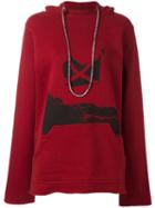 Golden Goose Deluxe Brand 'grant' Hoodie, Women's, Size: Medium, Red, Cotton