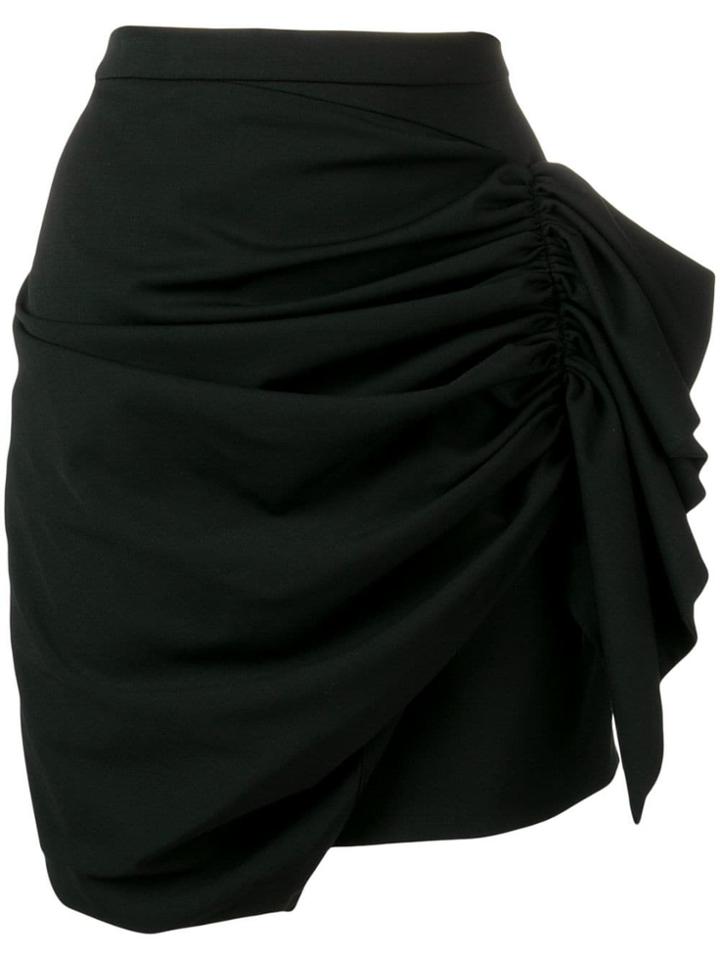 Alexandre Vauthier Draped Skirt - Black