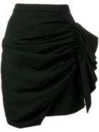 Alexandre Vauthier Draped Skirt - Black