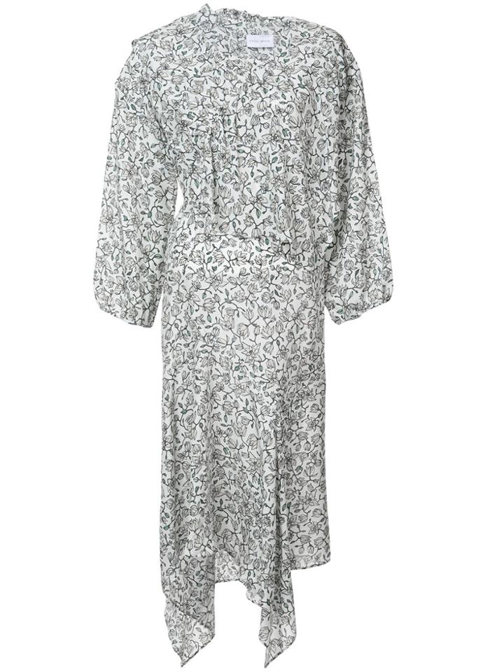 Christian Wijnants Dosha Floral Print Dress - Nude & Neutrals