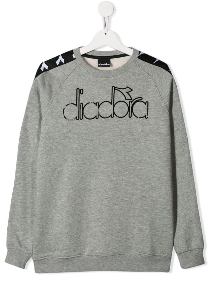Diadora Junior Logo Sweatshirt - Green