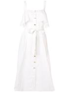 Aje Sleeveless Button-up Dress - White