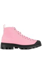 Loewe Lace-up Boots - Pink