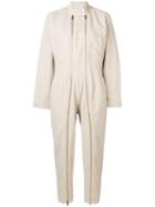 Stella Mccartney Zip-through Jumpsuit - Neutrals