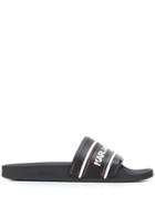 Karl Lagerfeld Kondo Contrast Slides - Black
