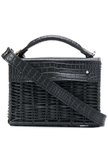 Wicker Wings Mini Kuai Tote - Black
