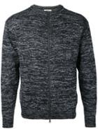 Factotum - Slub Knit Zipped Sweatshirt - Men - Cotton/nylon - 44, Black, Cotton/nylon