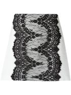 Olympiah Lace Panels Skirt - White