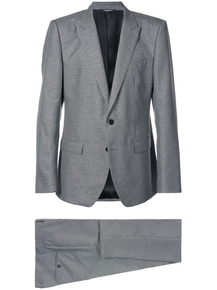 Dolce & Gabbana Classic Two-piece Suit - Metallic