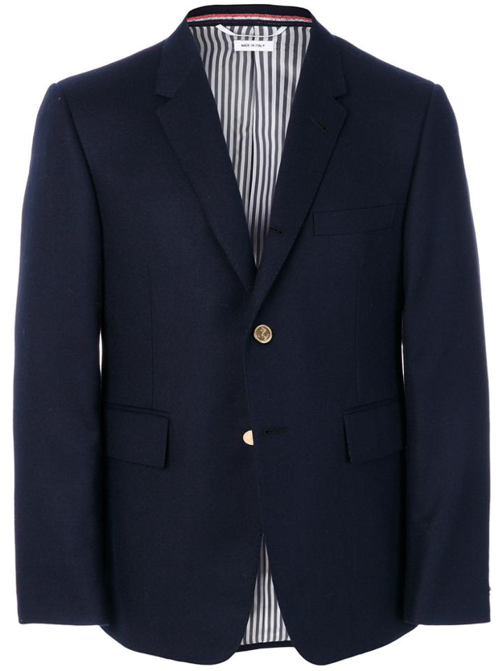 Thom Browne Twill Jacket - Blue