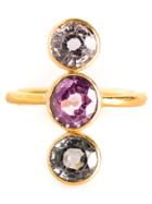 Marie Helene De Taillac 'goddess' Ring - Metallic