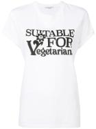 Stella Mccartney Slogan Print T-shirt - White