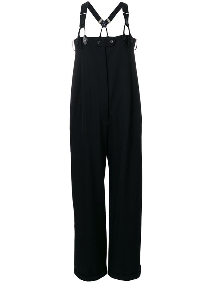 Jean Paul Gaultier Vintage High Waist Suspenders Tailored Trousers -