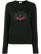Saint Laurent Midnight Sweatshirt - Black