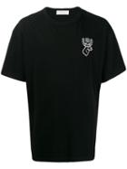 Société Anonyme Embroidered Print T-shirt - Black