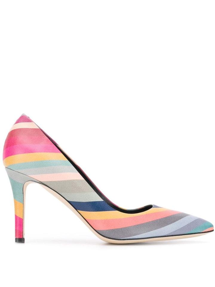 Paul Smith Swirl Print Pumps - Pink