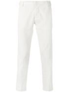 Entre Amis Slim Fit Trousers, Men's, Size: 36, Nude/neutrals, Cotton/spandex/elastane