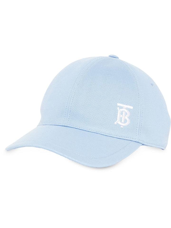 Burberry Monogram Motif Baseball Cap - Blue
