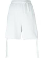 Damir Doma 'patis' Track Shorts, Women's, Size: Xs, White, Spandex/elastane/cotton