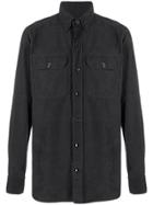 Tom Ford Long Sleeve Button Down Shirt - Black