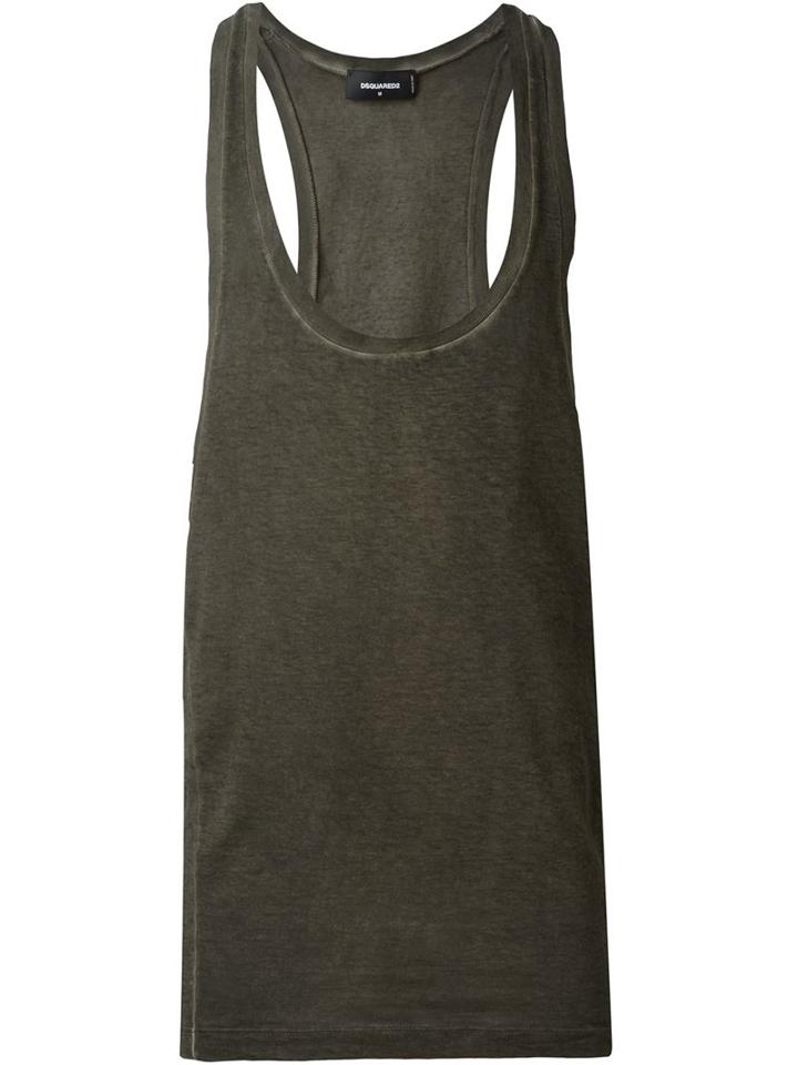 Dsquared2 Classic Vest, Men's, Size: Xs, Green, Cotton/linen/flax