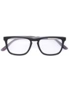 Bottega Veneta Eyewear Rectangular Shape Glasses, Black, Acetate