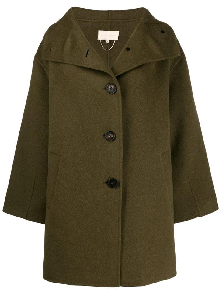 Vanessa Bruno Oversized Single-breasted Coat - Green