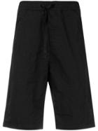 Stone Island Shadow Project Elastic Waist Shorts - Black