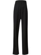 Y / Project Flared Trousers, Women's, Size: 48, Black, Spandex/elastane/wool