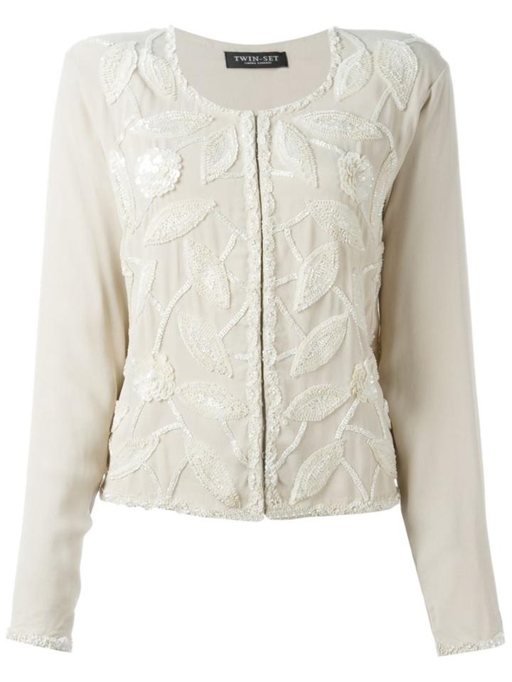 Twin-set Sequin Embellished Jacket