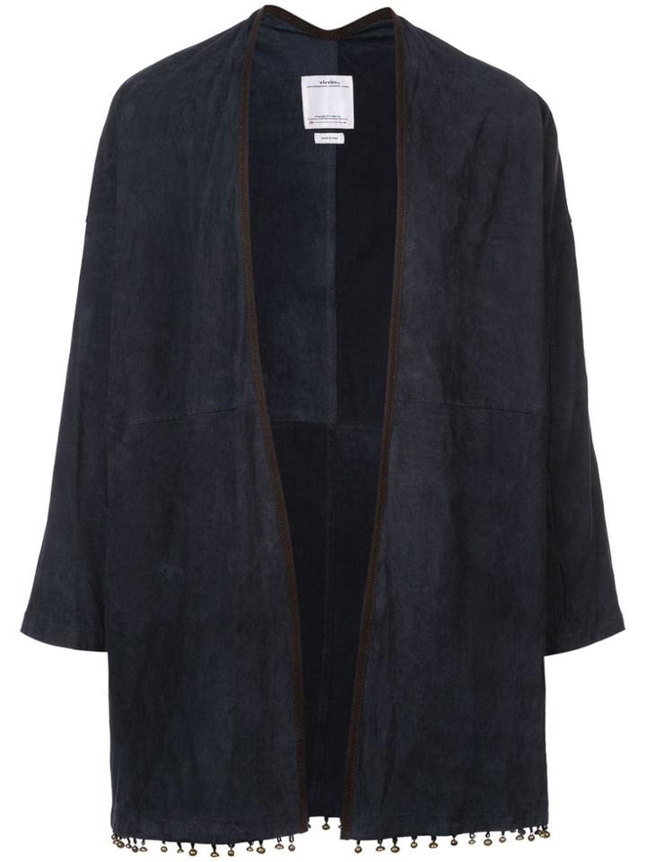 Visvim Loose-fit Cardigan - Blue