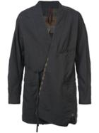 Ziggy Chen Open Front Jacket - Black