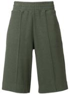 Courrèges Oversized Pull-on Shorts - Green