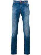 Jacob Cohen - Straight Leg Jeans - Men - Cotton/spandex/elastane - 40, Blue, Cotton/spandex/elastane