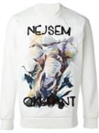 System Homme Embossed Printed T-shirt