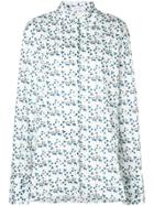 Delada Strawberries Print Shirt - White