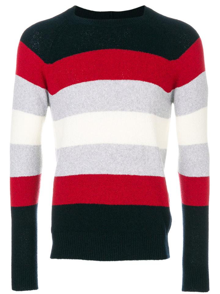 Eleventy Striped Jumper - Multicolour