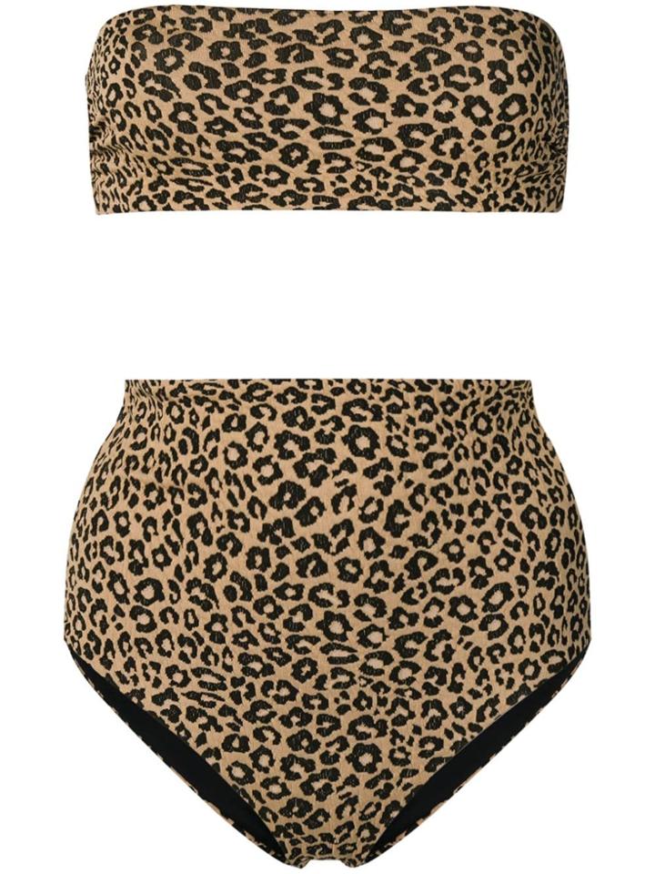 Mara Hoffman Lydia Abigail Bikini - Brown