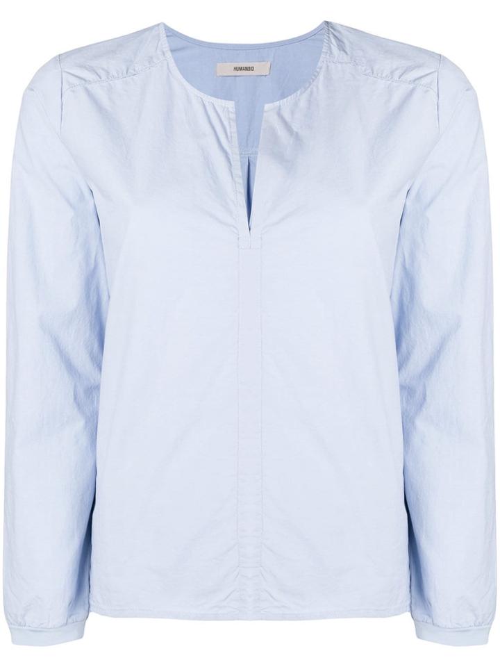 Humanoid Loose Blouse - Blue