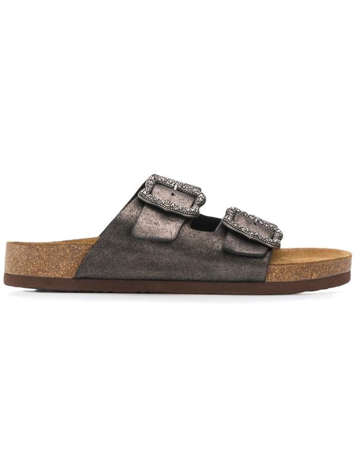 Marc Jacobs Two-strap Sandals - Silver