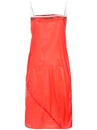 Wendy Jim Shift Midi Dress - Red