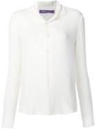 Ralph Lauren 'magdalena' Georgette Blouse, Women's, Size: 6, White, Silk