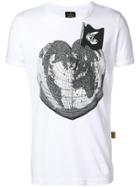 Vivienne Westwood Anglomania Heart Globe T-shirt - White