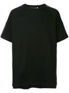 Off Duty Side Stripe T-shirt - Black
